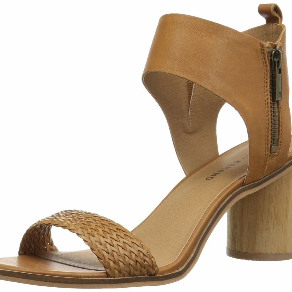 Lucky Brand Women's Pomee Heeled Sandal - Sandy